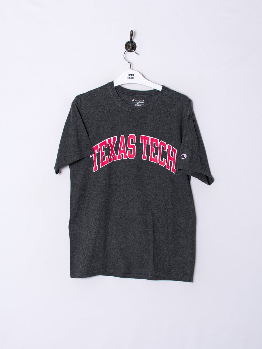 Texas Tech Champion Grey Cotton Tee