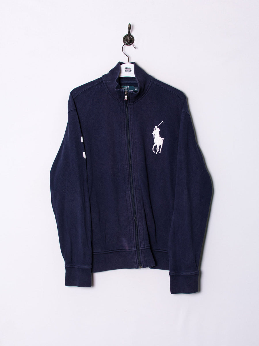 Polo Ralph Lauren Navy Blue Zipper Sweatshirt