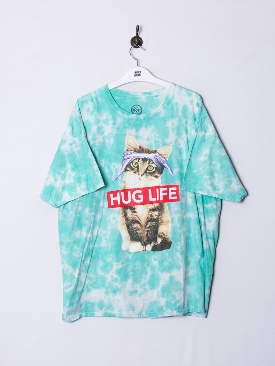 Hug Life Tie Dye Cotton Tee