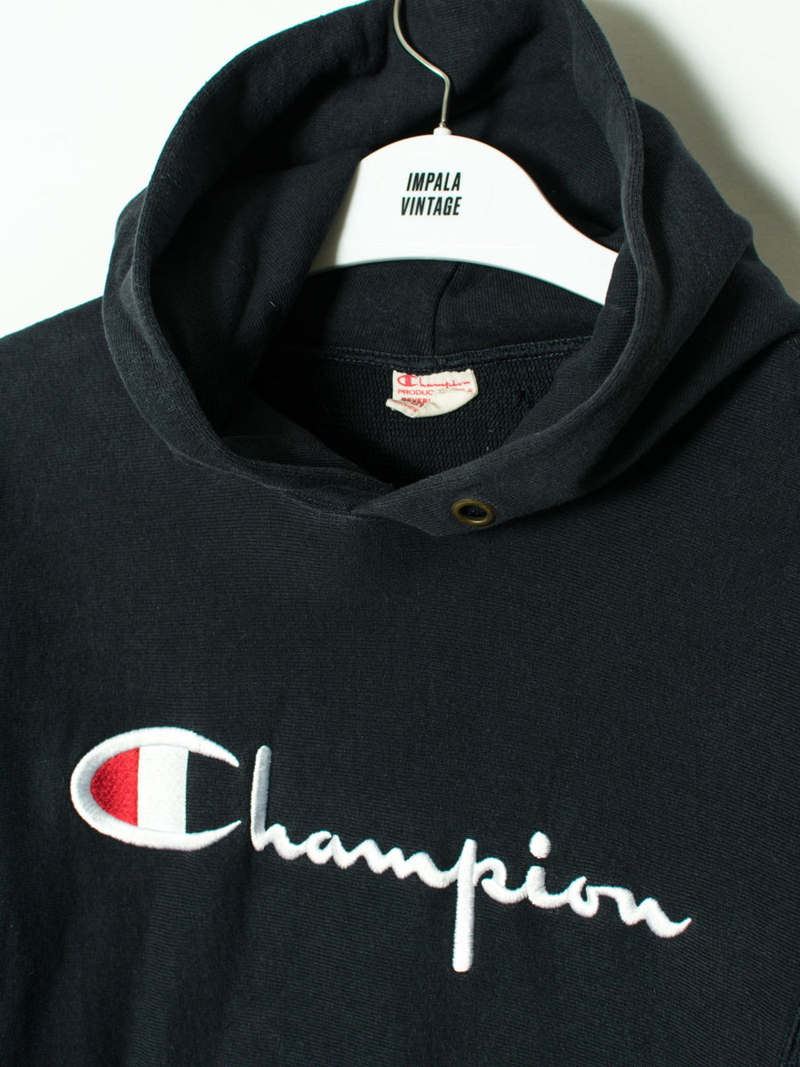 Champion Black Hoodie