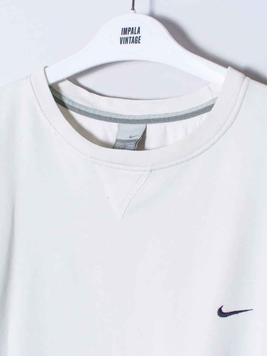 Nike White Sweatshirt