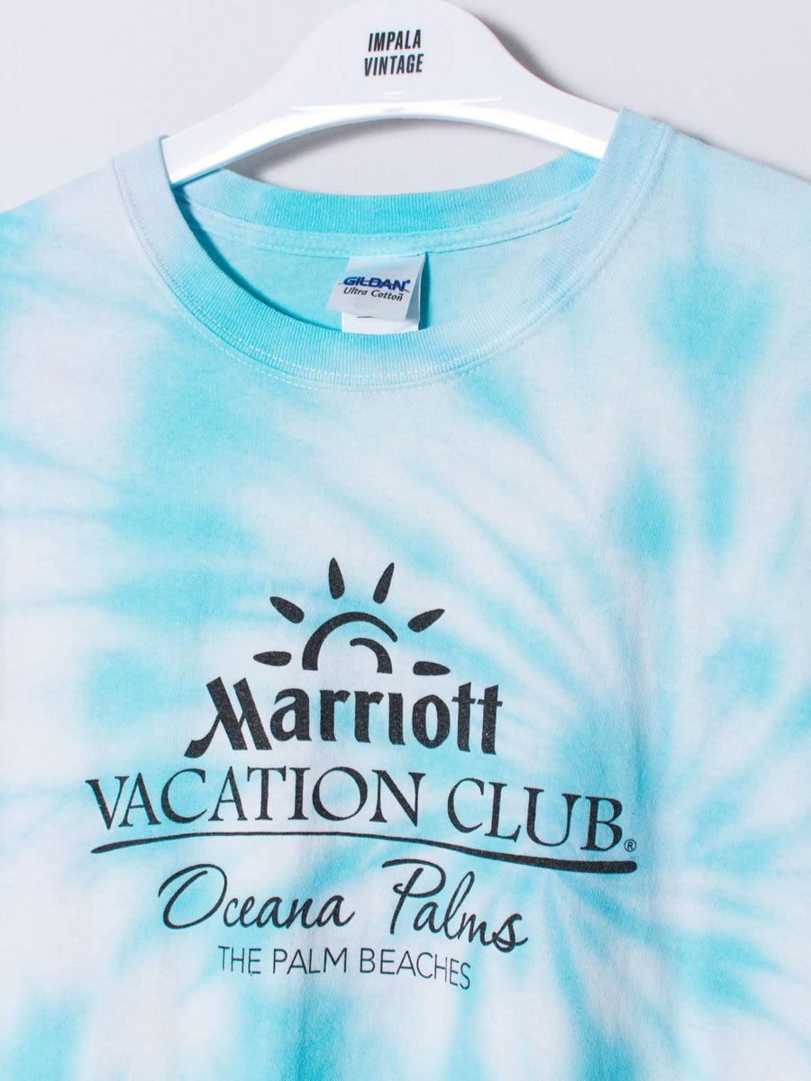 Marriott Oceana Palms Tie Dye Cotton Tee