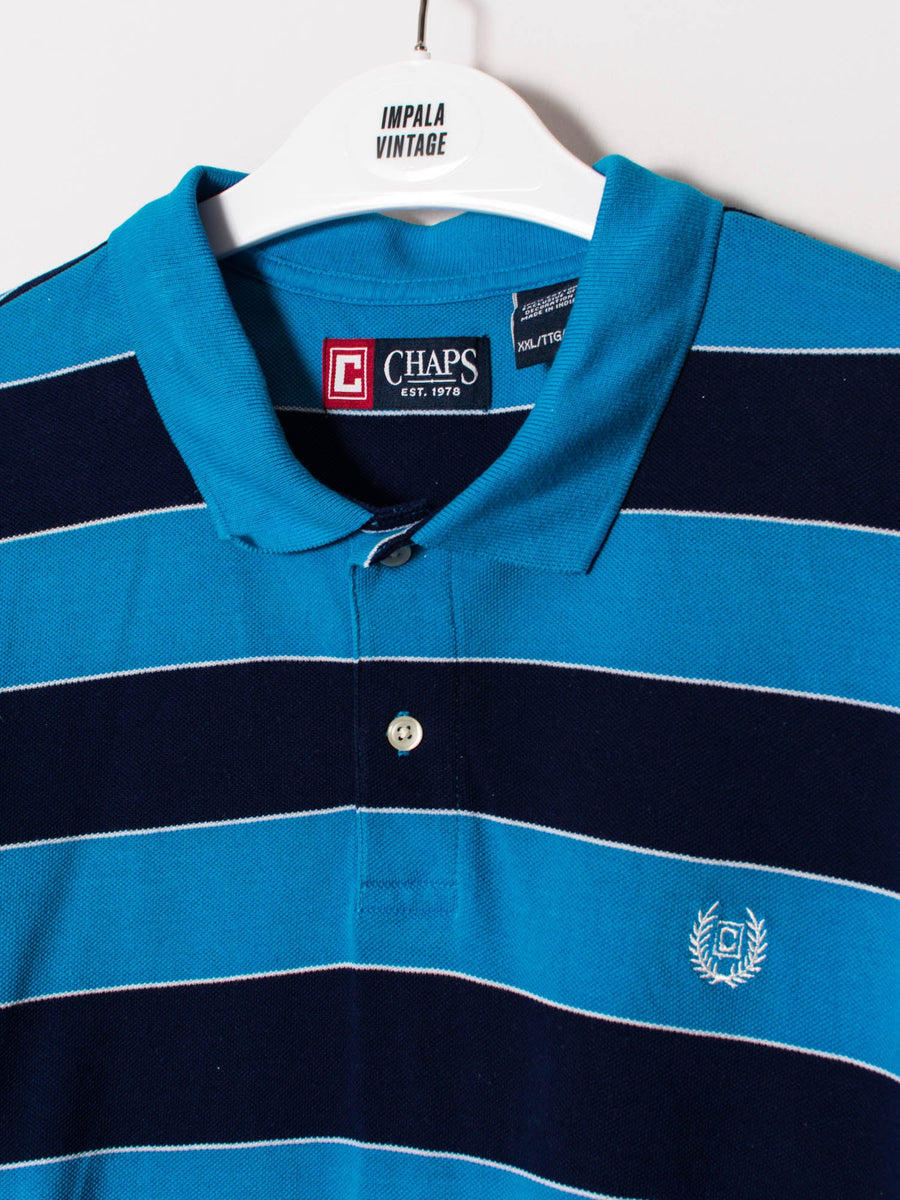 Chaps Blue Stripes Poloshirt