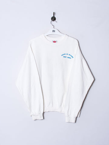 Saint Jorioz White Sweatshirt