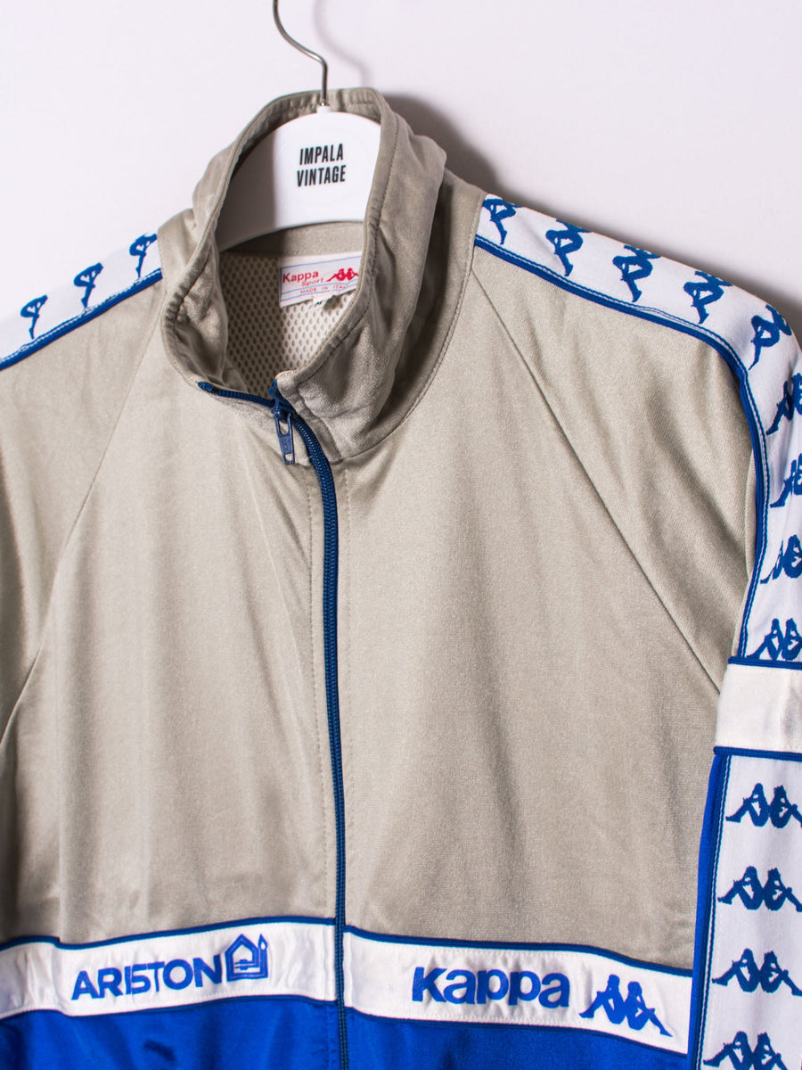 Kappa Blue & Grey Track Jacket