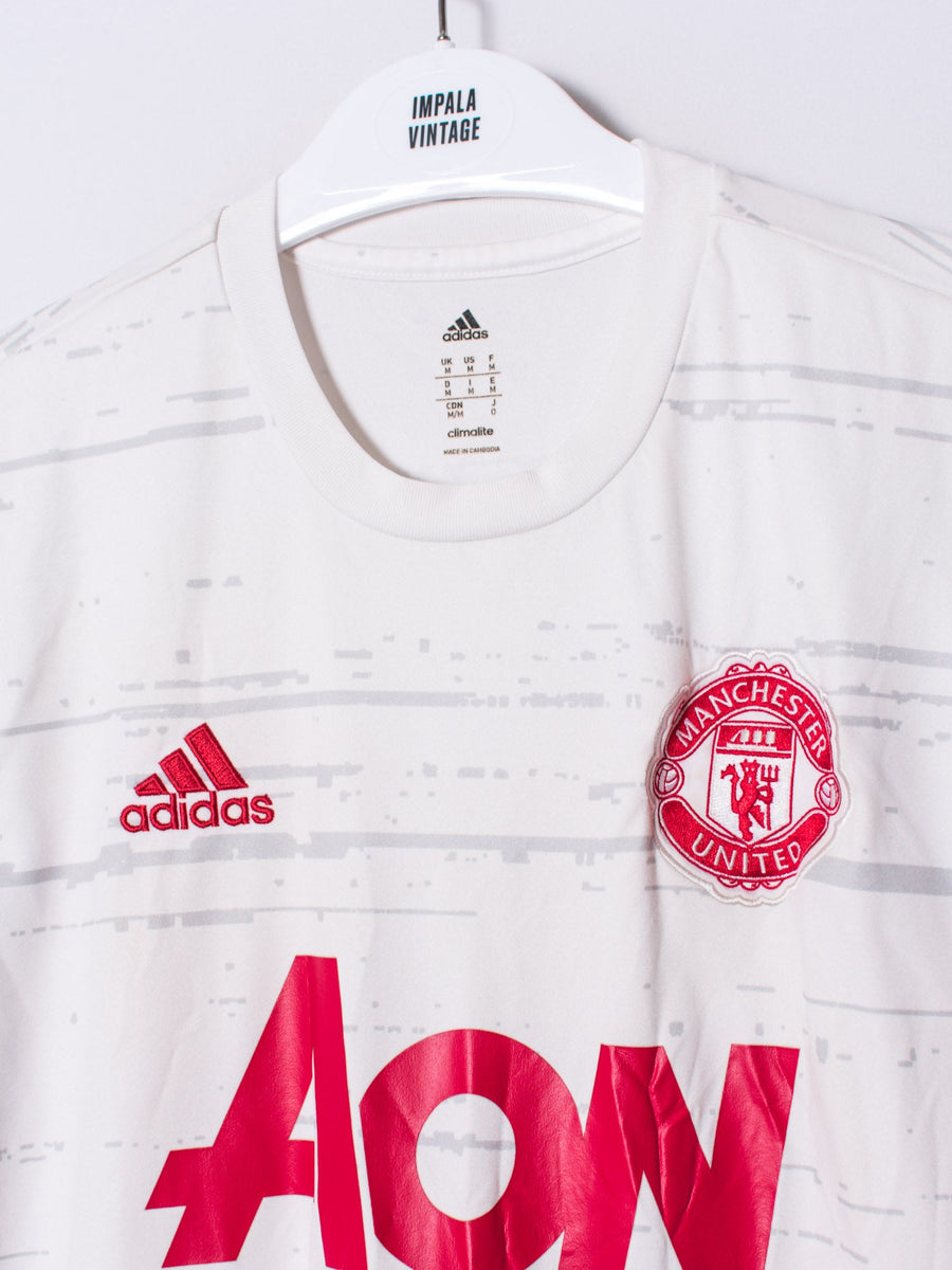 Manchester United FC Adidas Official Football Pre-Match Training Jersey