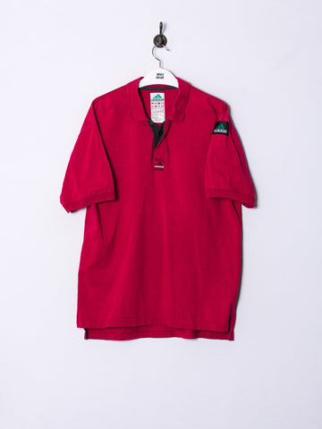 Adidas Equipment Red Poloshirt