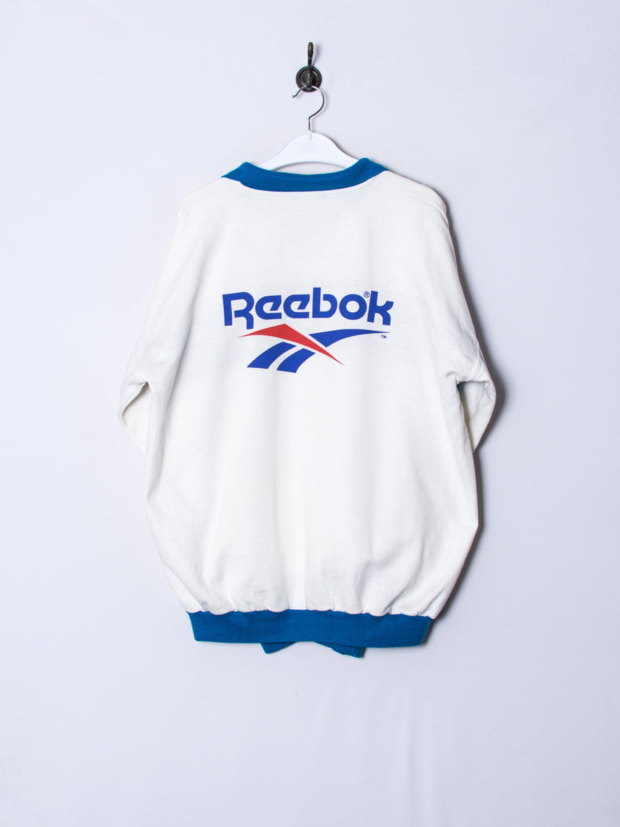 Reebok Blue & White Sweatshirt