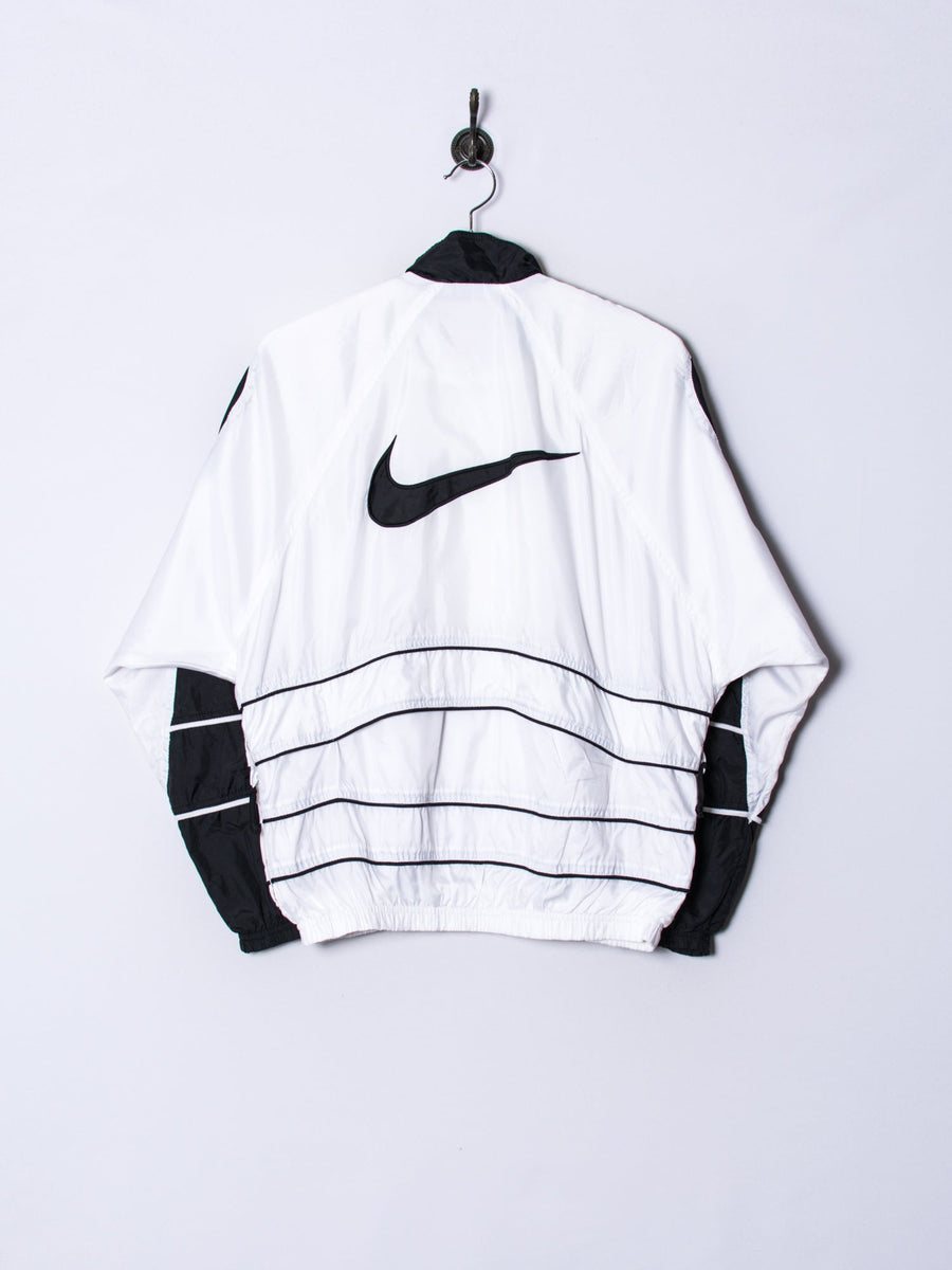 Nike White & Black Shell Jacket