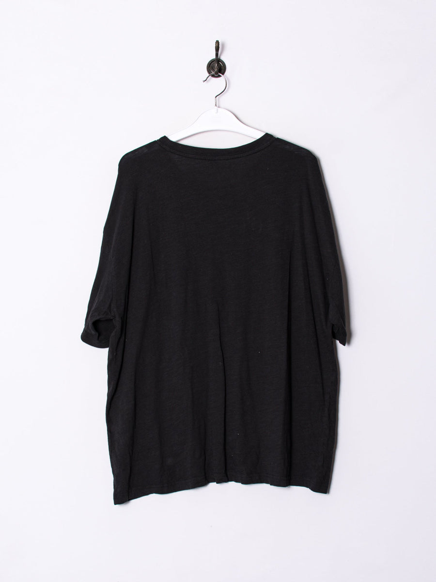 Iowa Black Cotton Tee