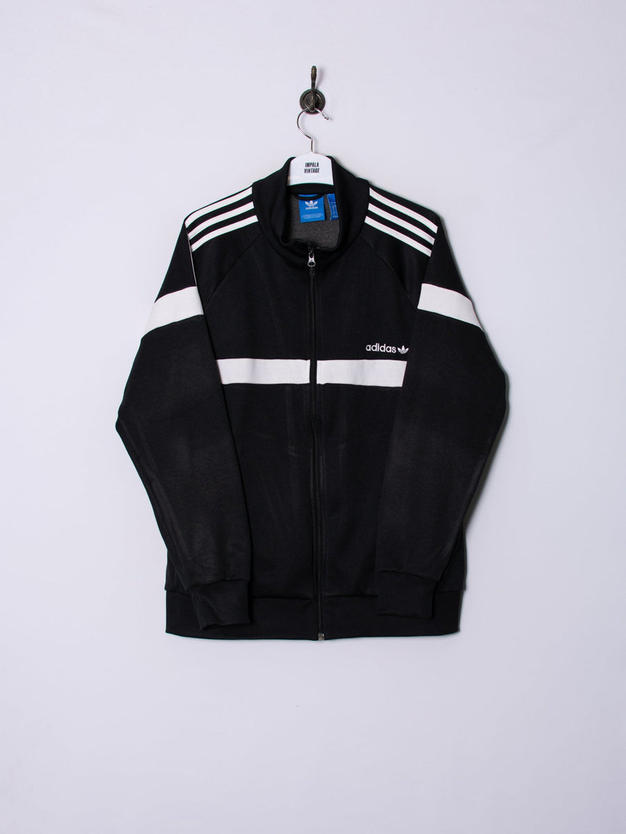 Adidas Originals Black White Track Jacket – Impala Vintage