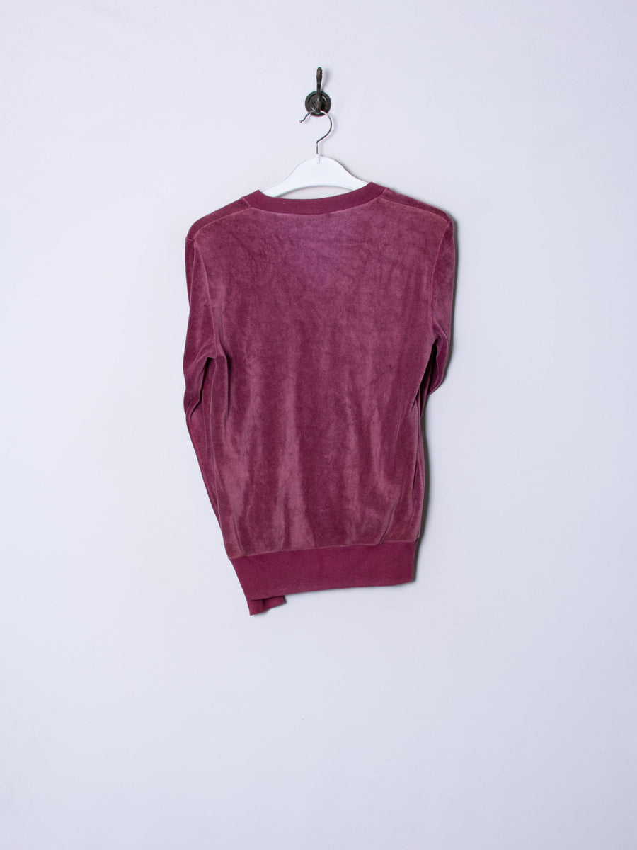 Wrangler V-Neck Velvet Sweatshirt