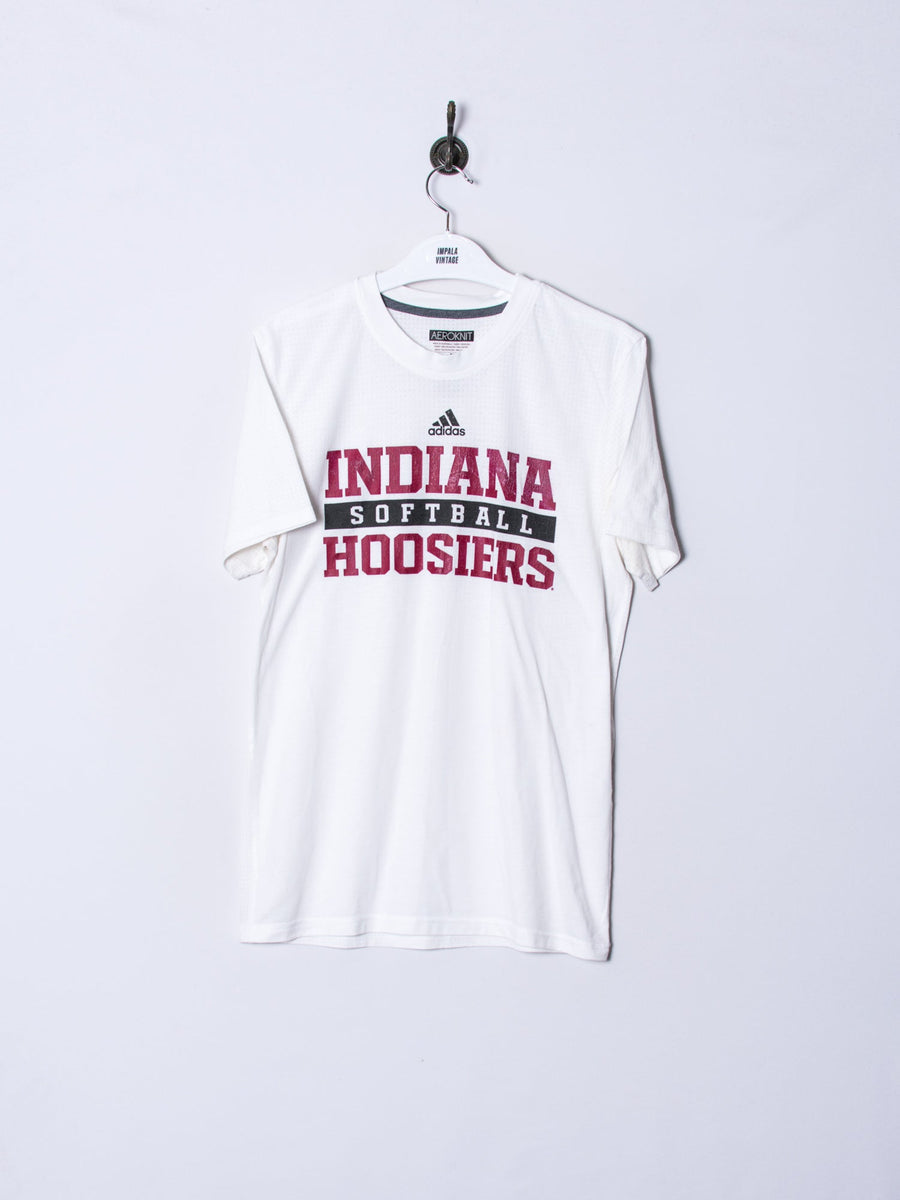 Indiana Hoosiers Softball Adidas Cotton Tee