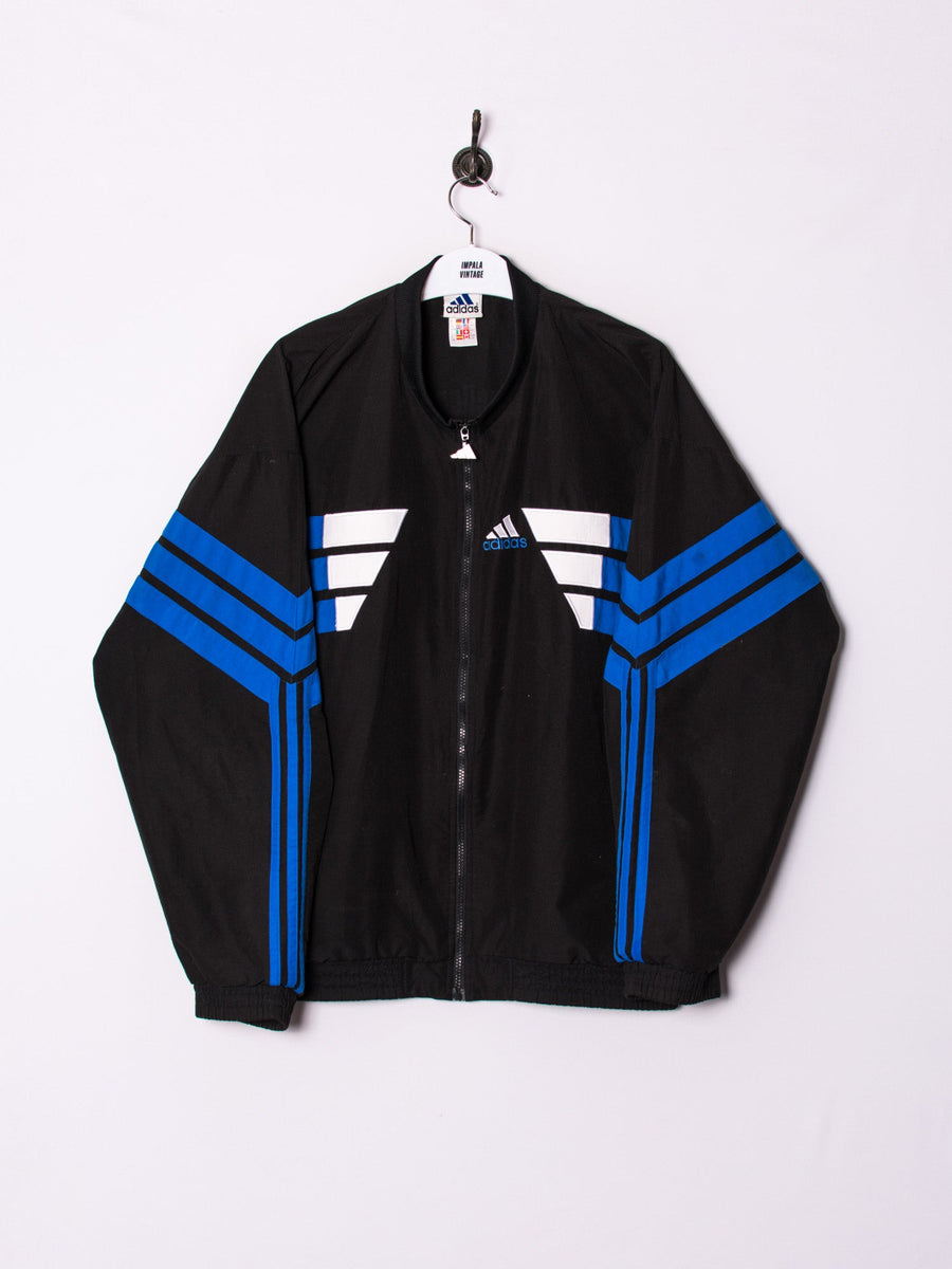 Adidas Black & Blue Track Jacket