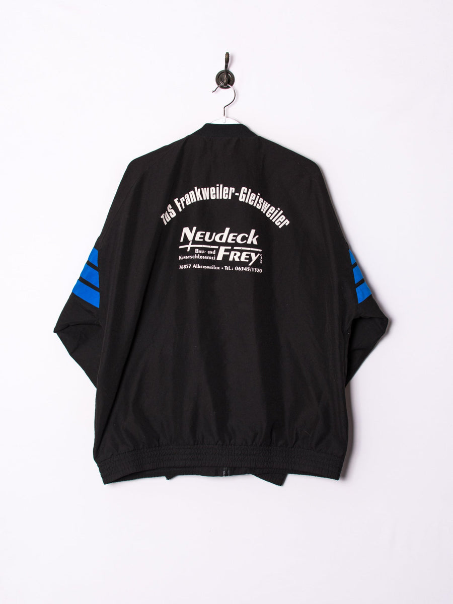 Adidas Black & Blue Track Jacket