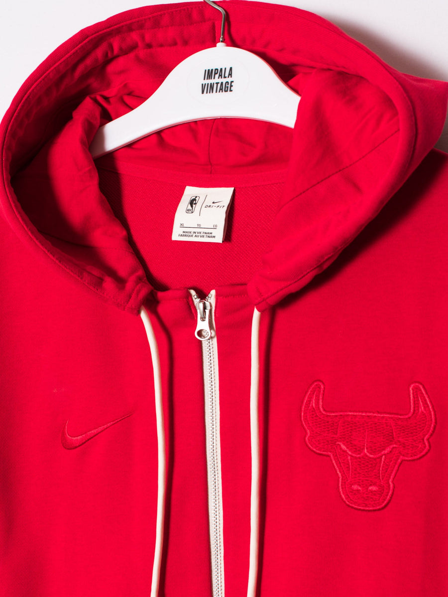 Chicago Bull Nike Official NBA Zipper Hoodie