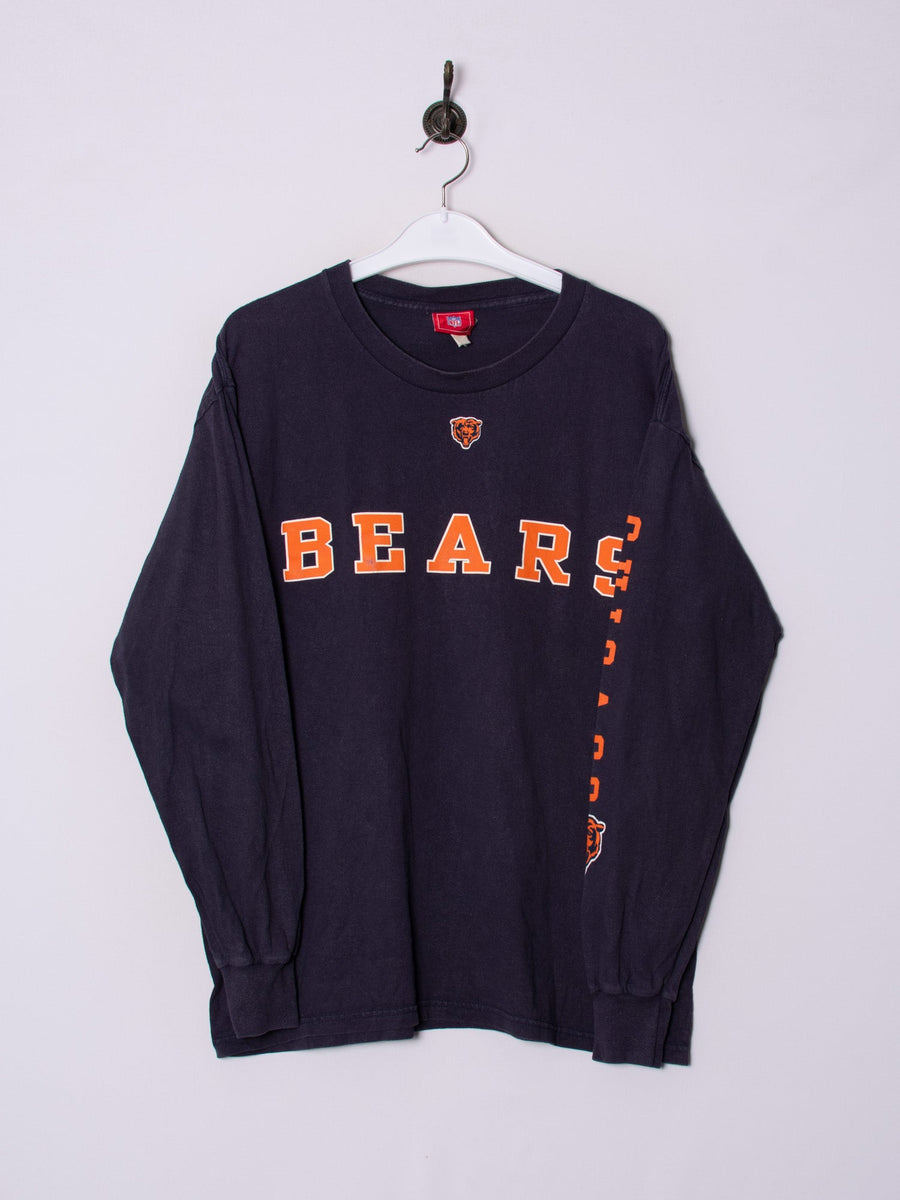 Chicago Bears Navy Blue Long Sleeves Tee