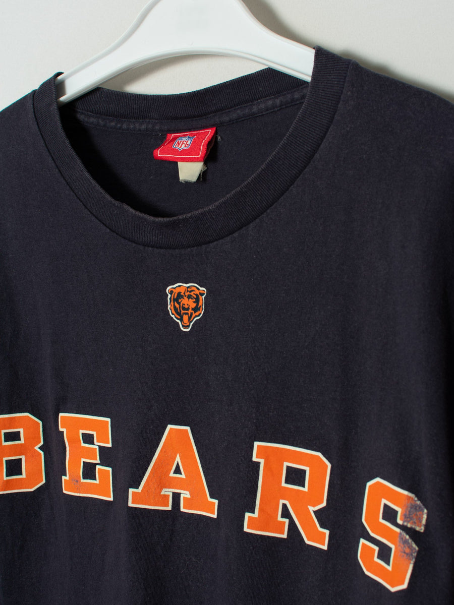 Chicago Bears Navy Blue Long Sleeves Tee