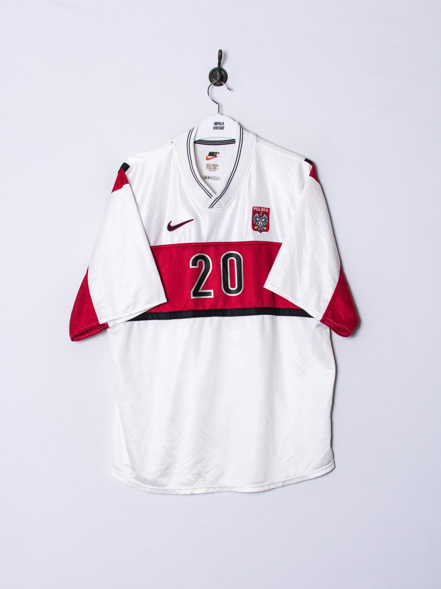 Polska National Team Nike Official Football 98 Home Jersey