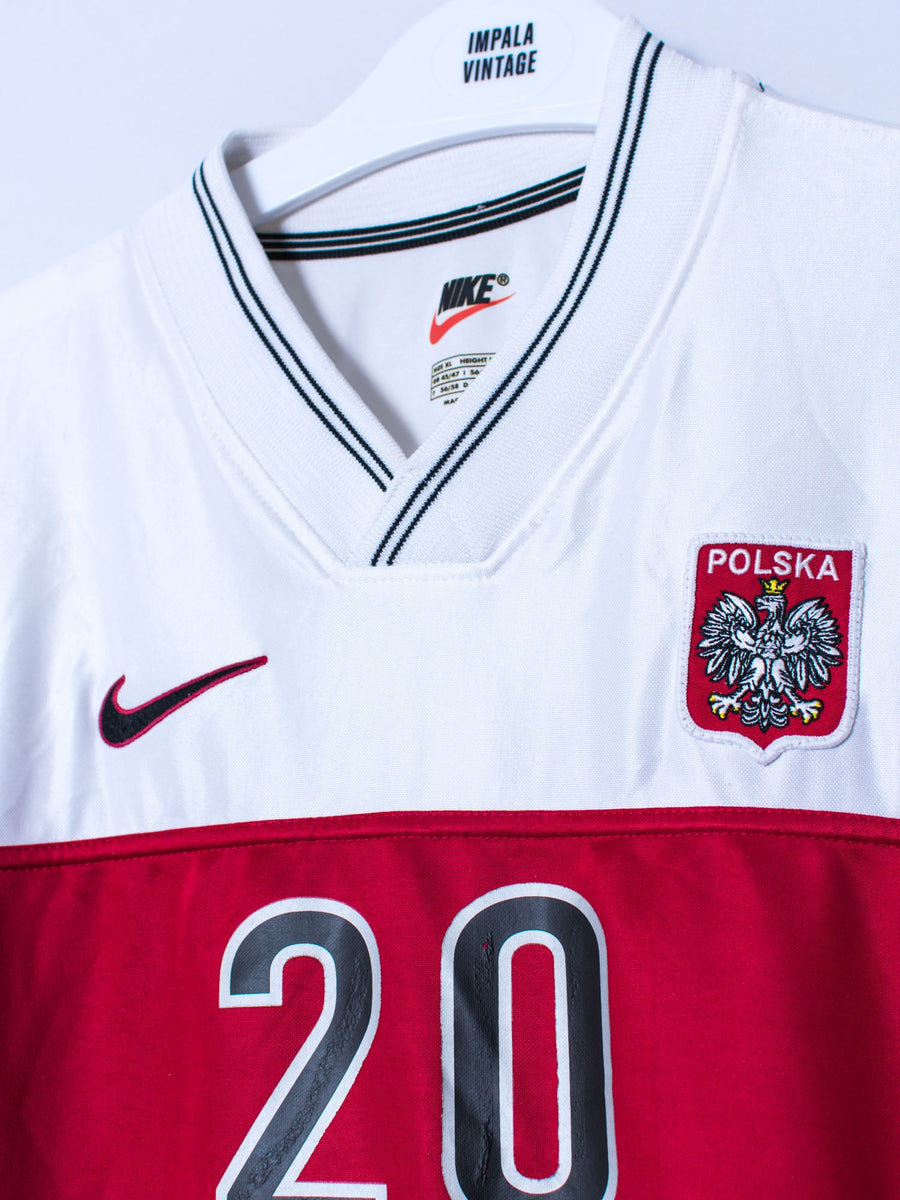 Polska National Team Nike Official Football 98 Home Jersey