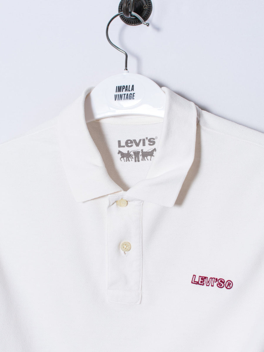 Levi's White Poloshirt