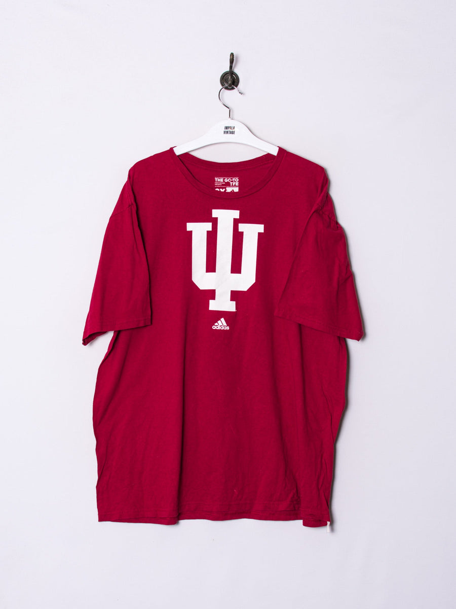 Indiana Hoosiers Adidas Basketball Cotton Tee