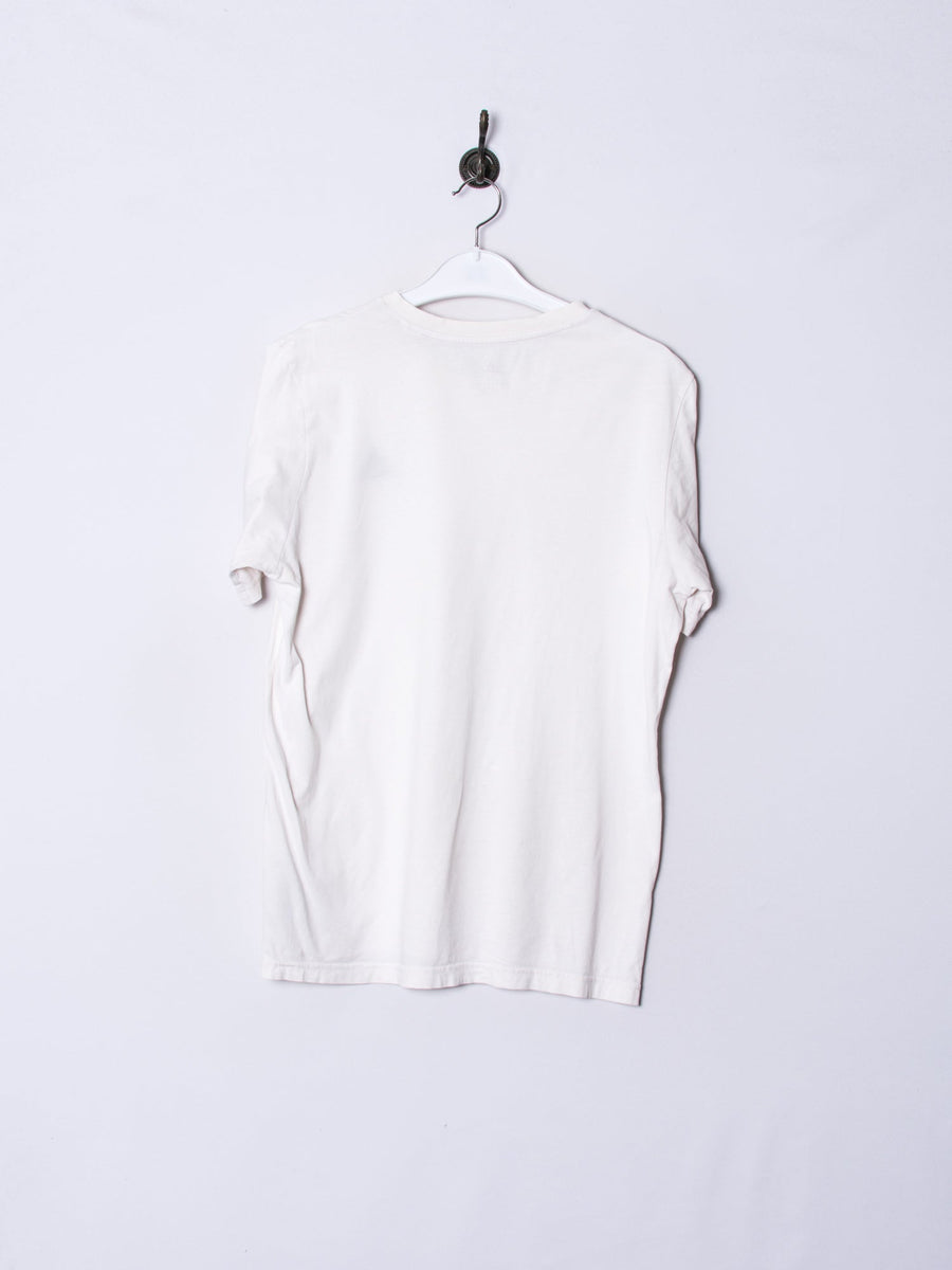 Adidas White Cotton Tee