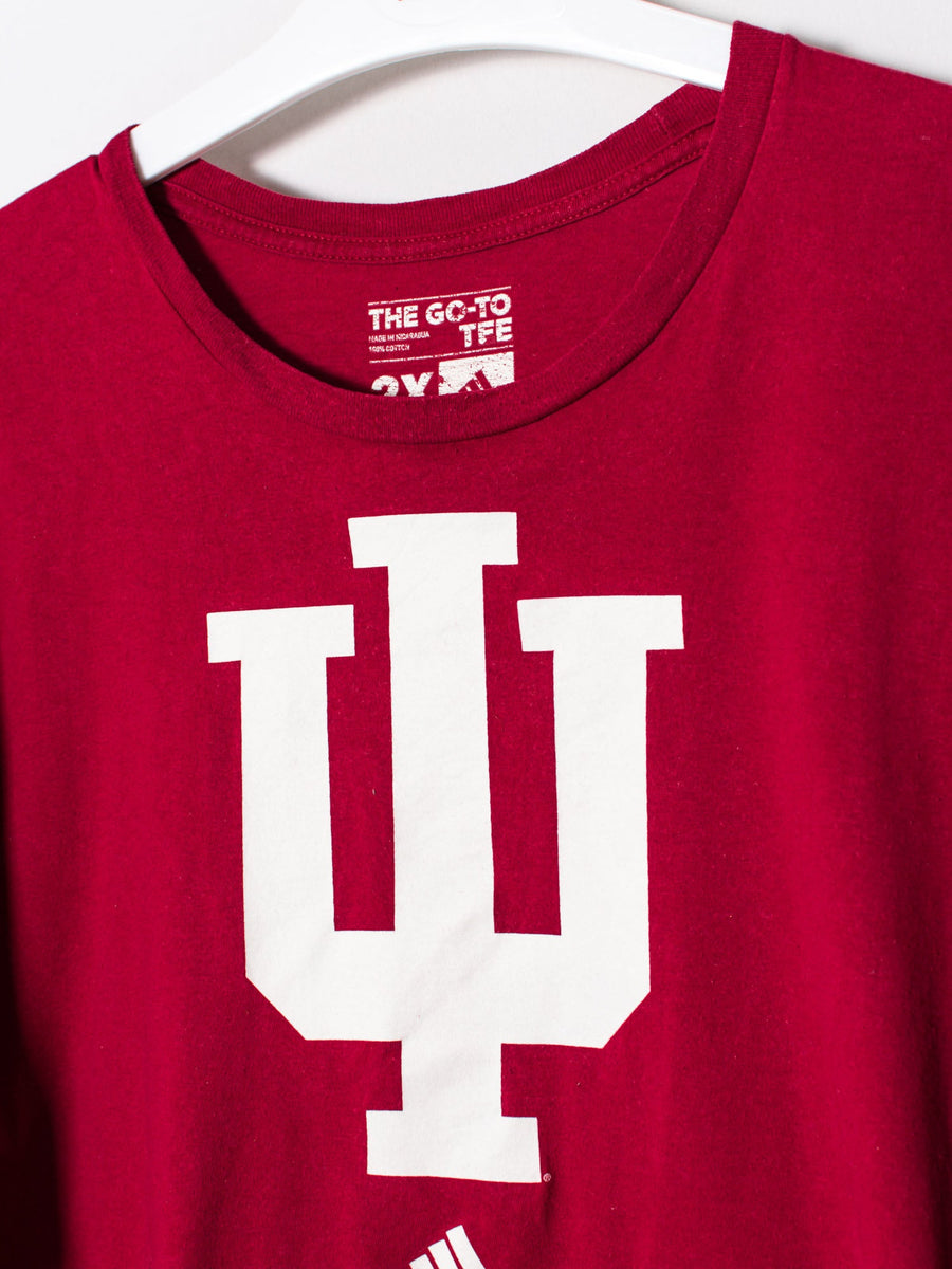 Indiana Hoosiers Adidas Basketball Cotton Tee