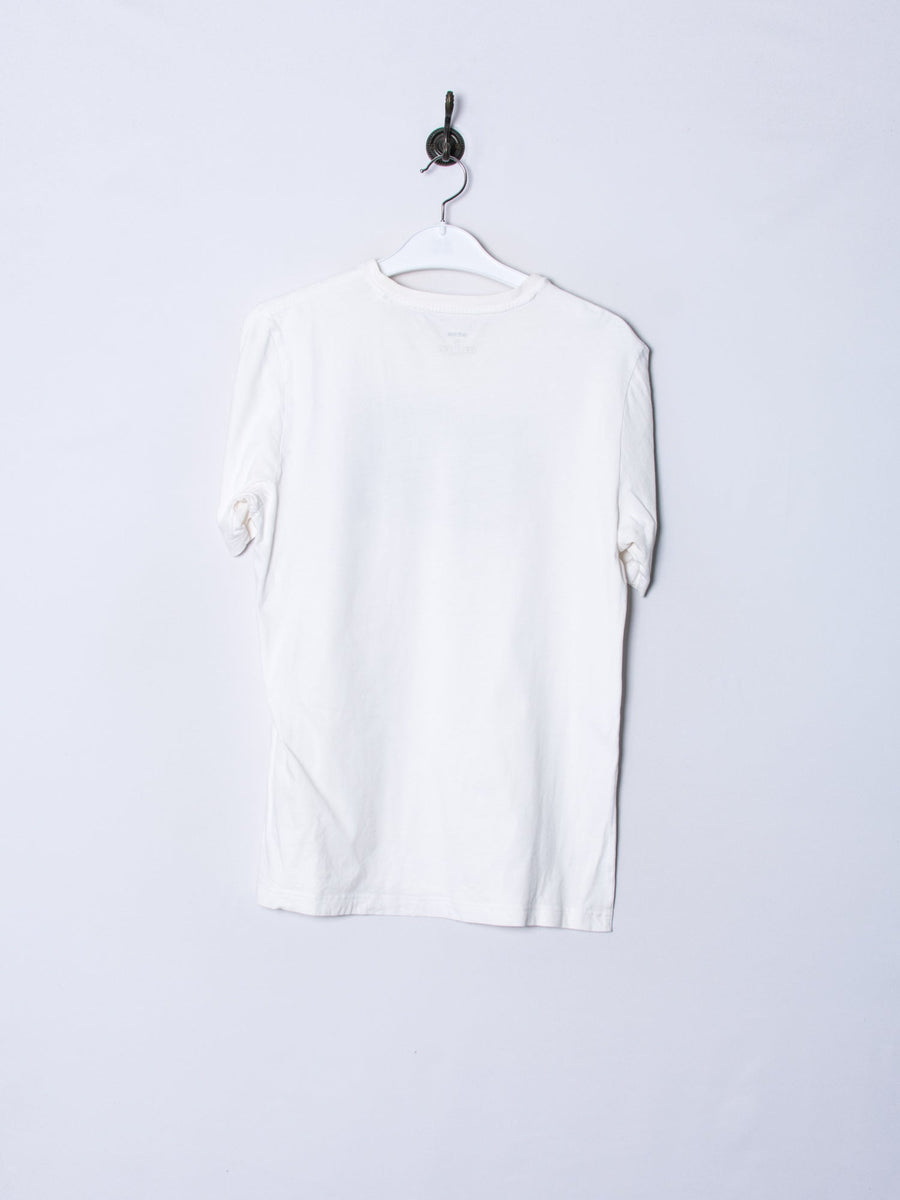 Adidas White Cotton Tee