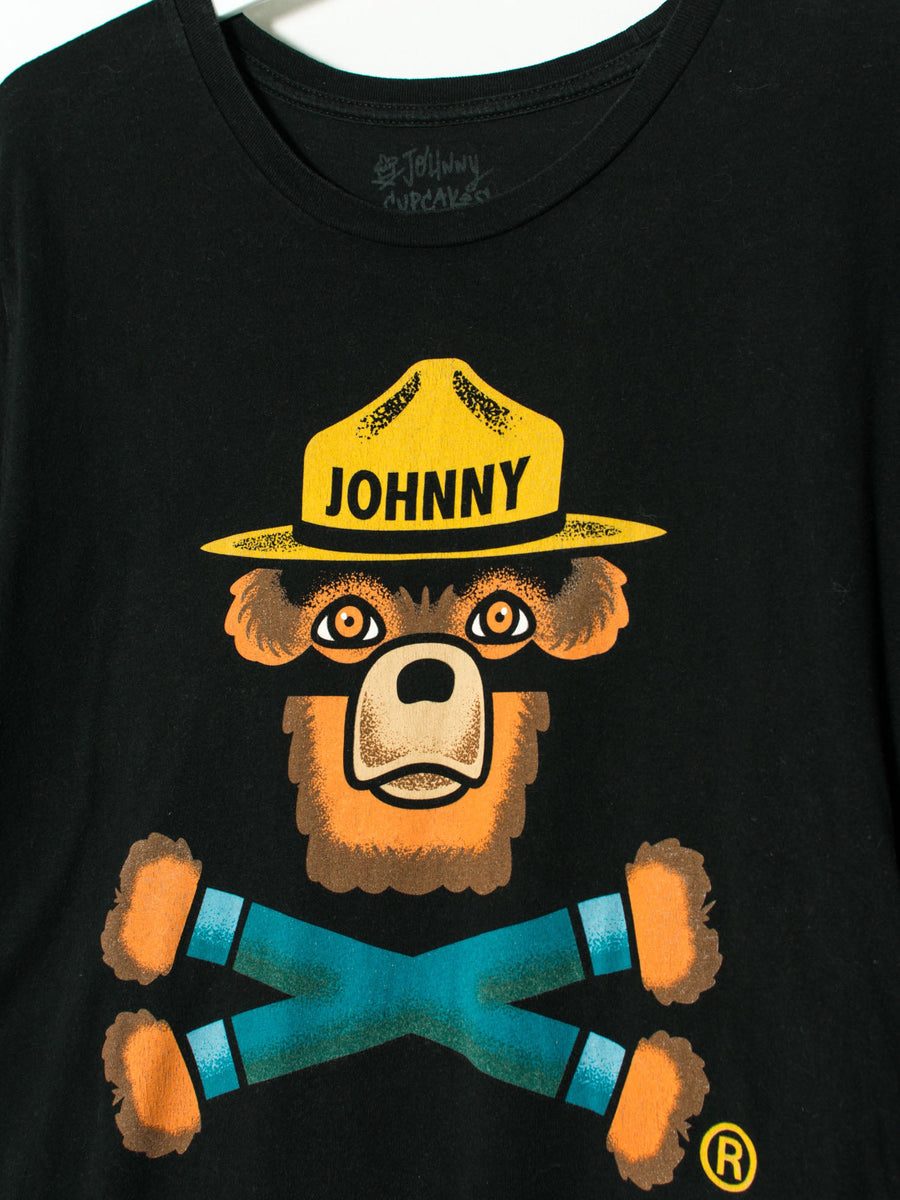 Jhonny Black Cotton Tee