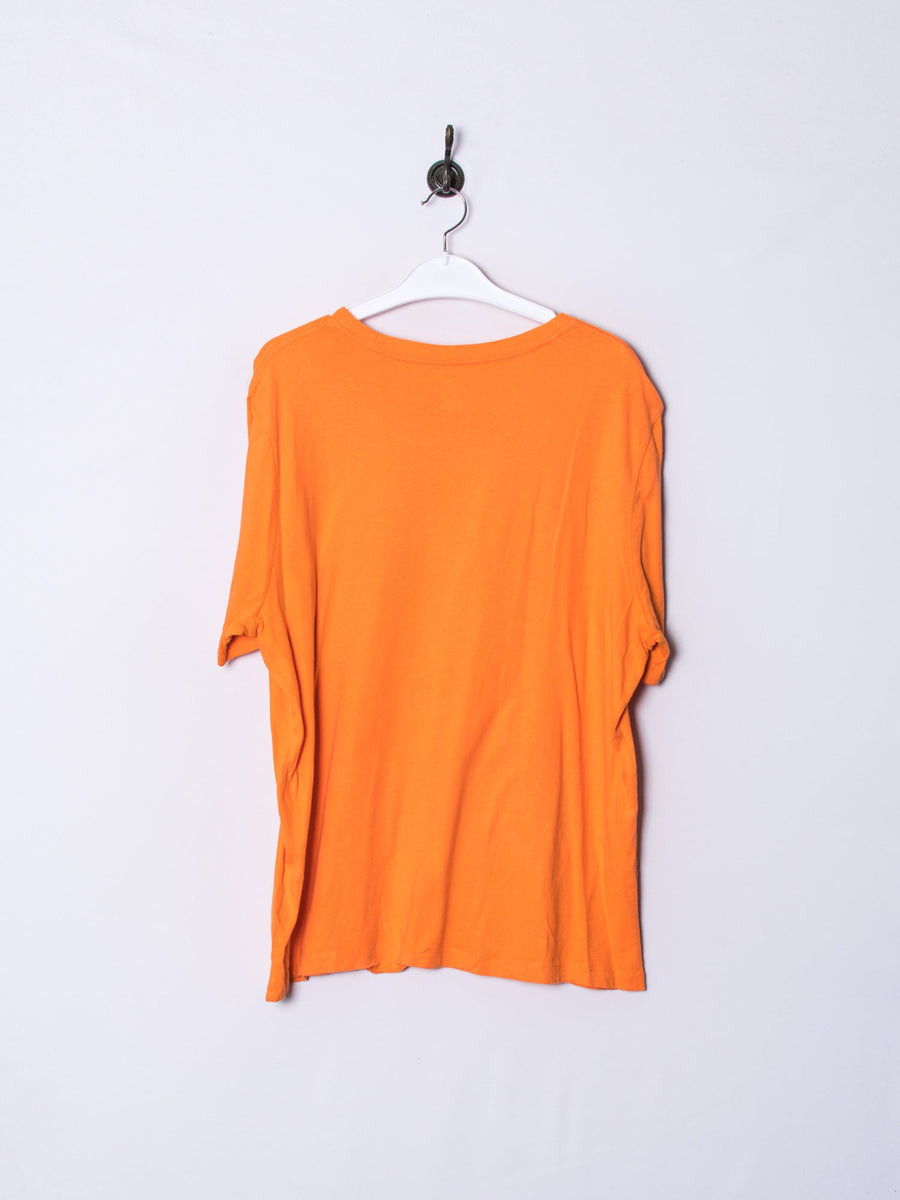 Puma Orange Cotton Tee