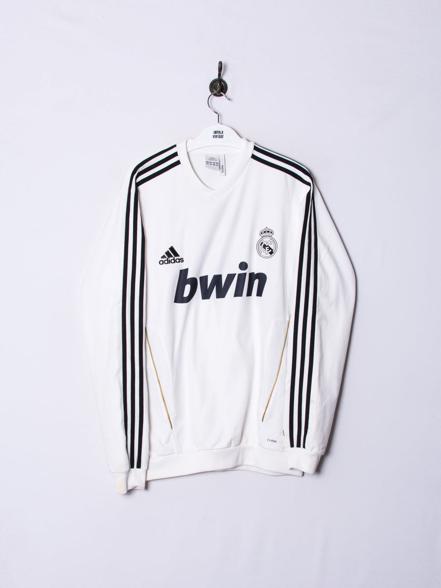 Real Madrid Adidas Official Football Training Sweatshirt