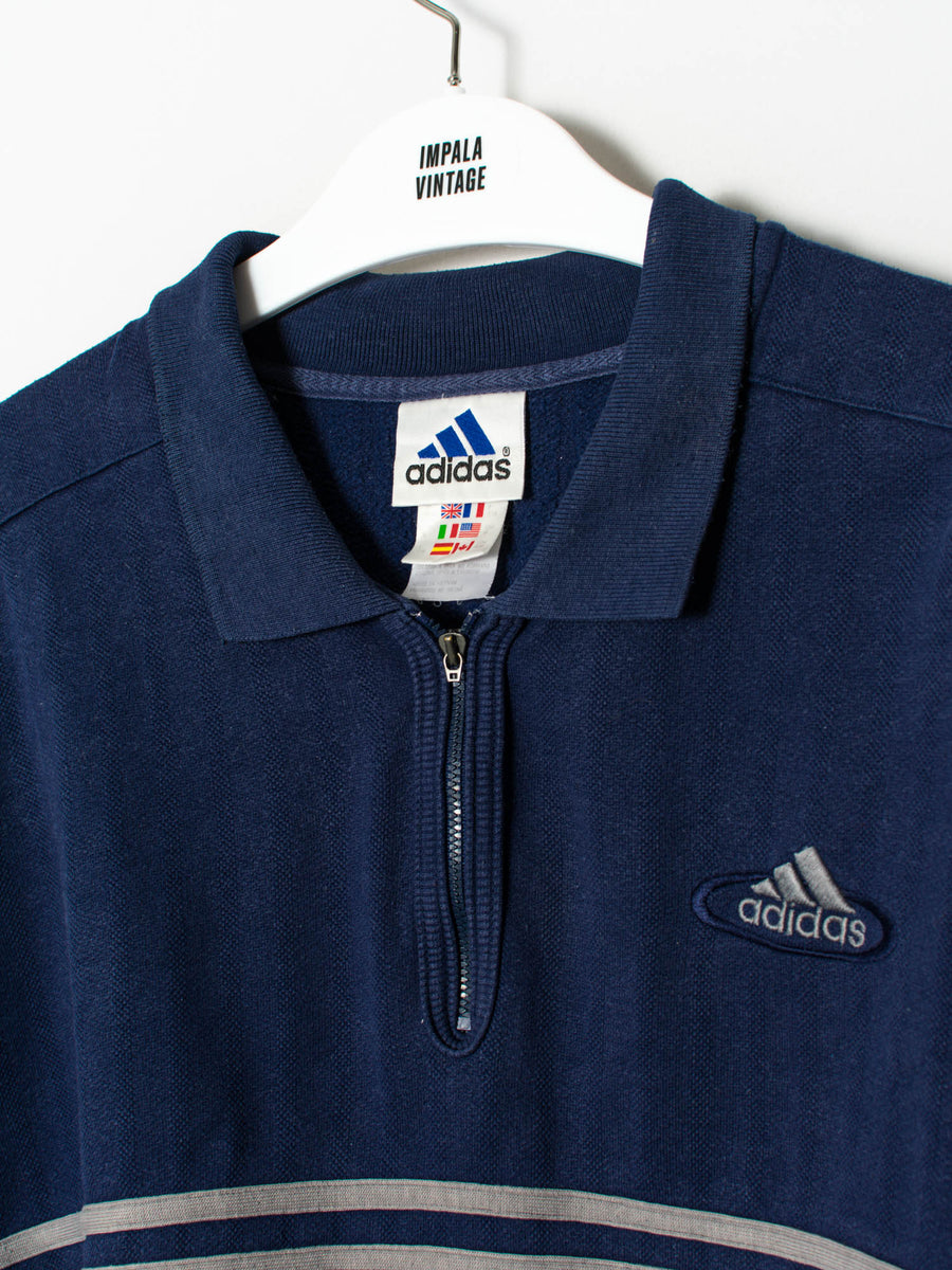 Adidas Blue & Grey Sweatshirt