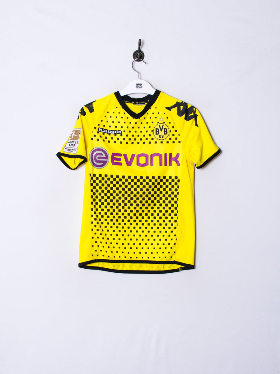 Borussia Dortmund Kappa Official Footbal 12/13 Home Jersey