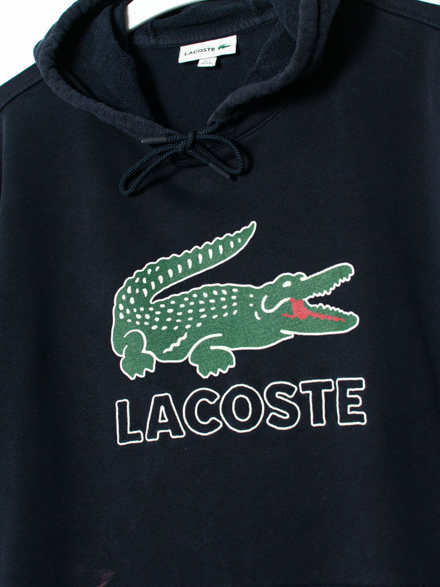 Lacoste Navy Blue Hoodie