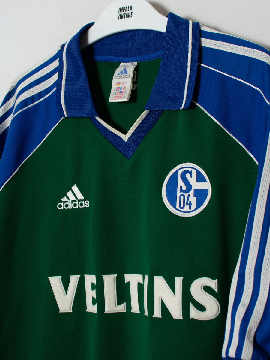 Schalke 04 Adidas Official Football 99/01 Away Jersey