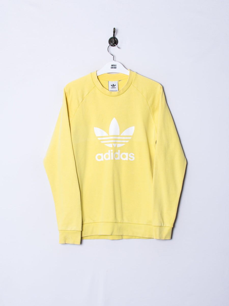 Adidas Originals Yellow Sweatshirt