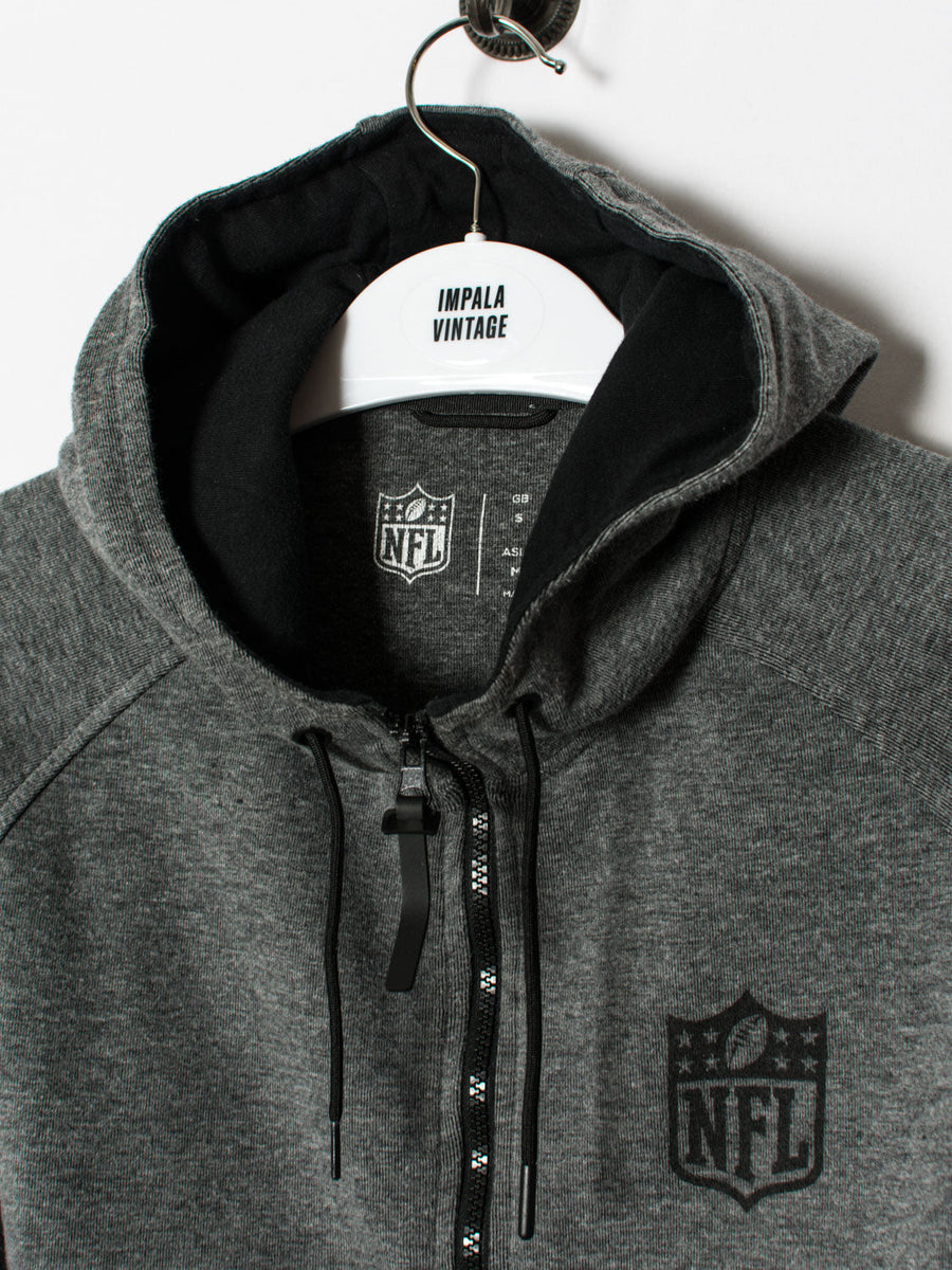 NFL Grey Zipper Hoodie