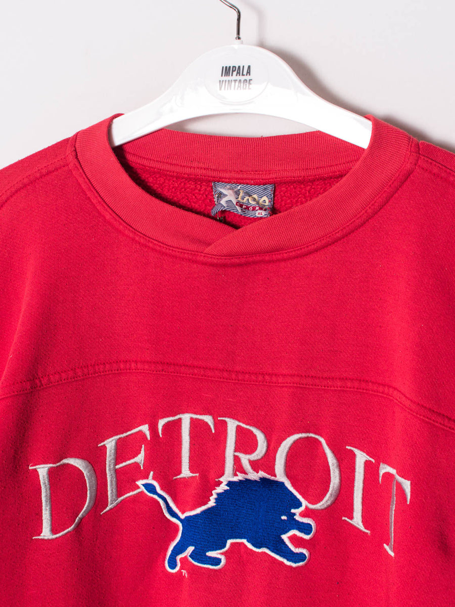 Detroit Lions Lee Sport Official NHL Retro Sweatshirt