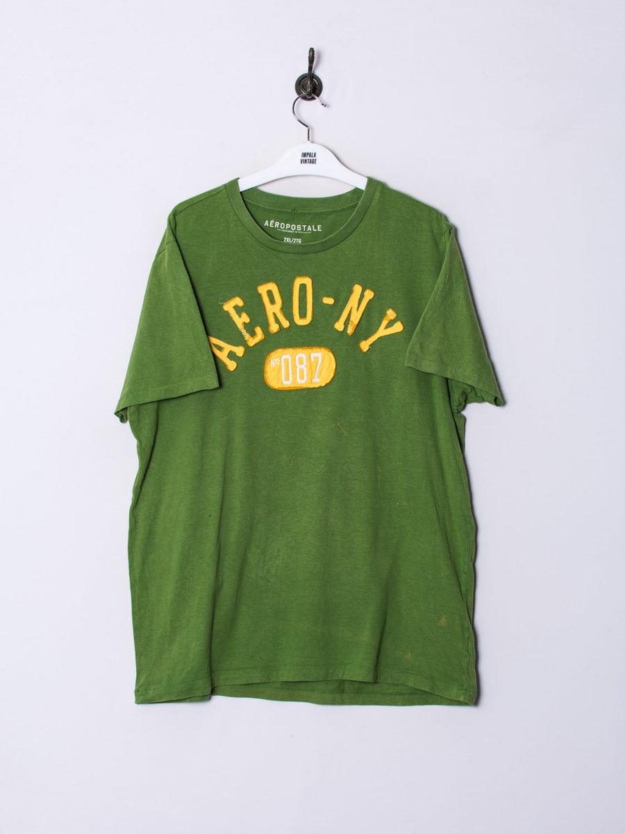 Aeropostale Green Cotton Tee