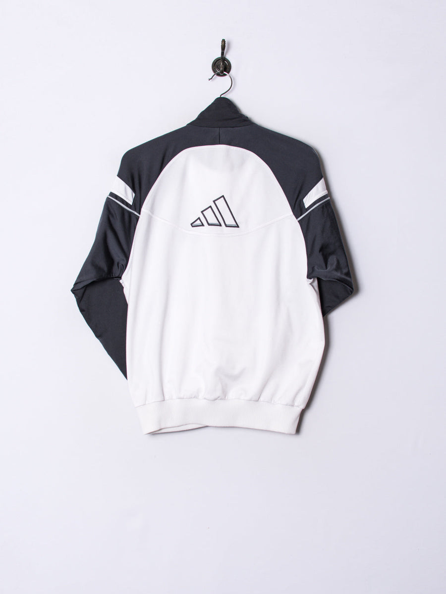 Adidas White & Grey Track Jacket