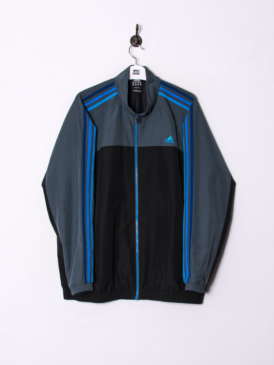 Adidas Grey & Black Track Jacket