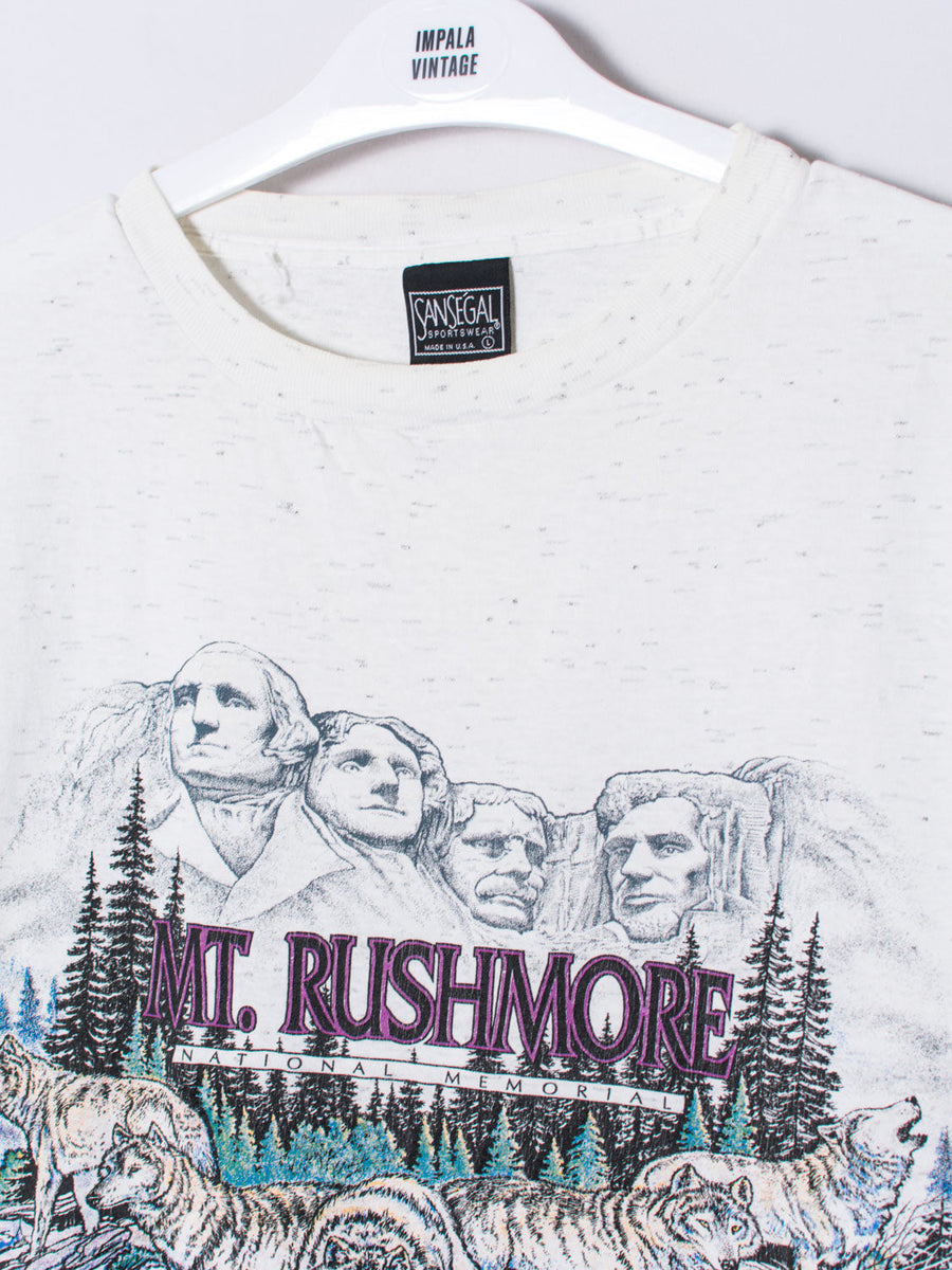 Mt Rushore Cotton Tee