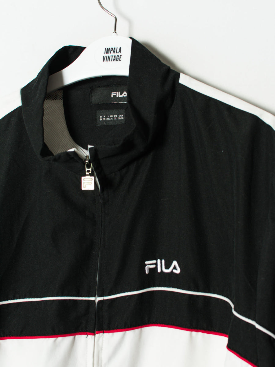 Fila Black & White Track Jacket
