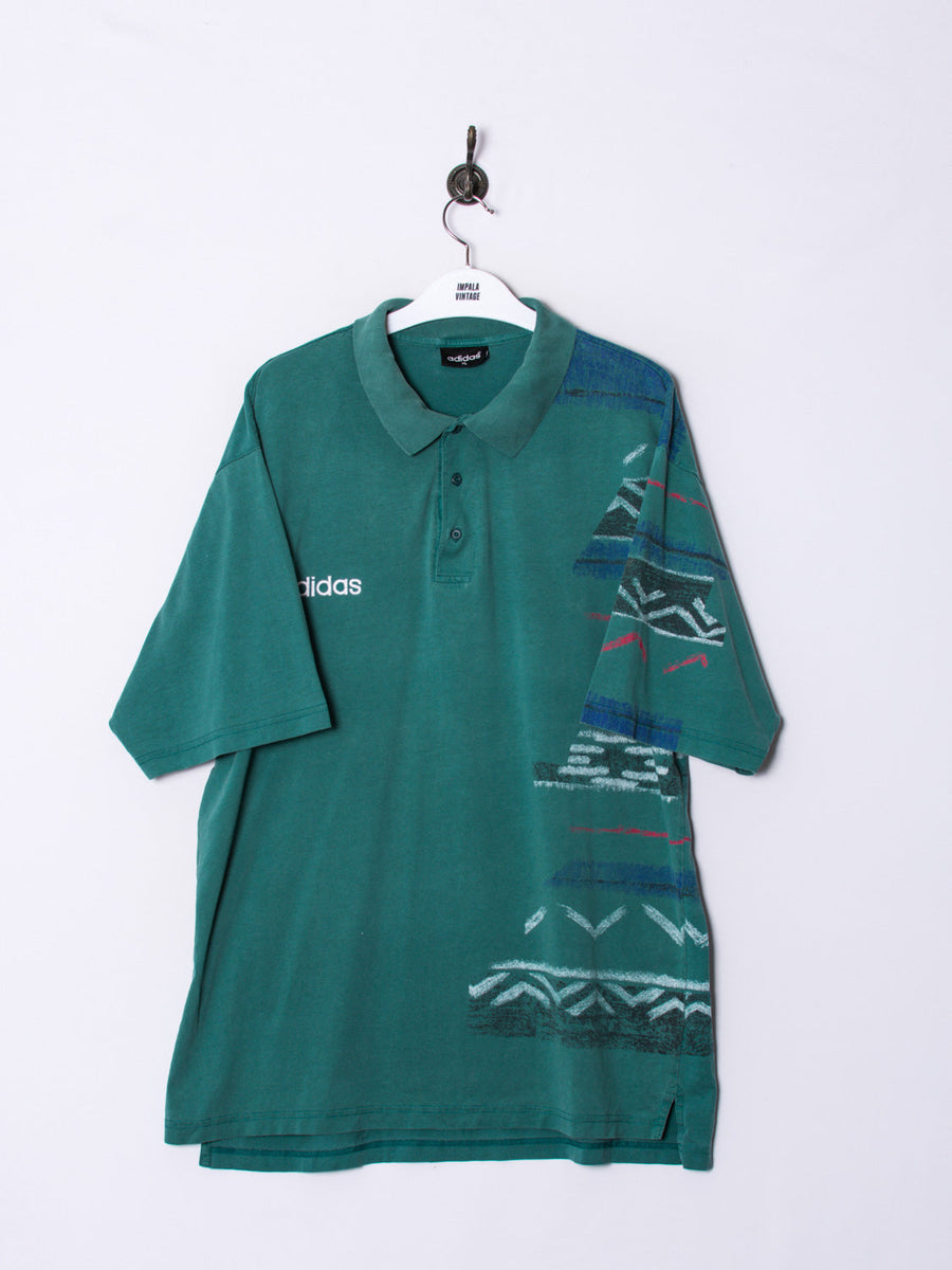 Adidas Green I Cotton Poloshirt