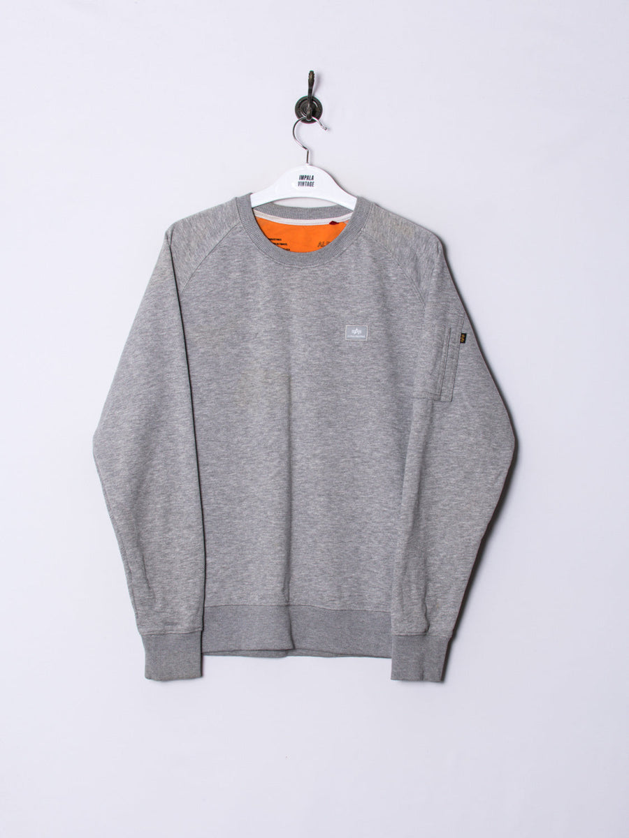 Alpha Industries Grey Sweatshirt