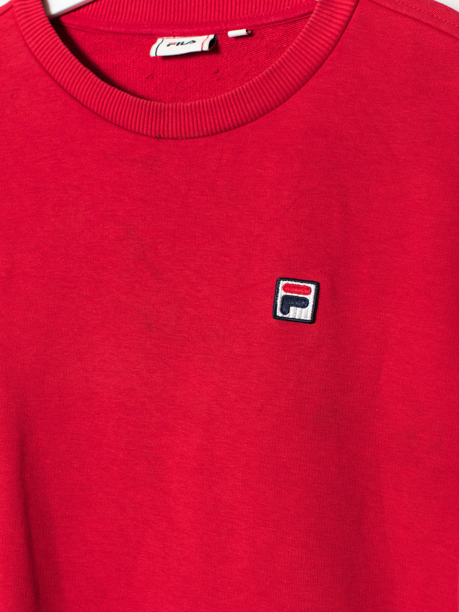 Fila Red Sweatshirt