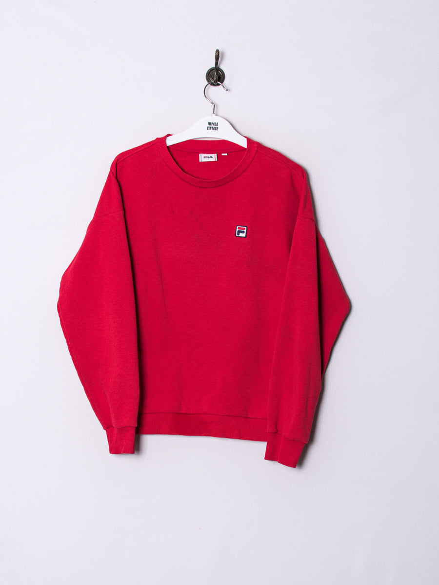 Fila Red Sweatshirt