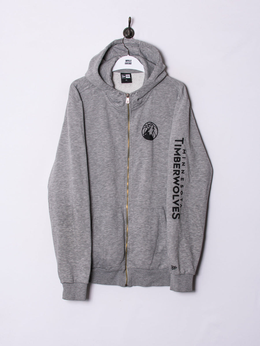 Minnesota Timberwolves New Era Official NBA Zipper Hoodie