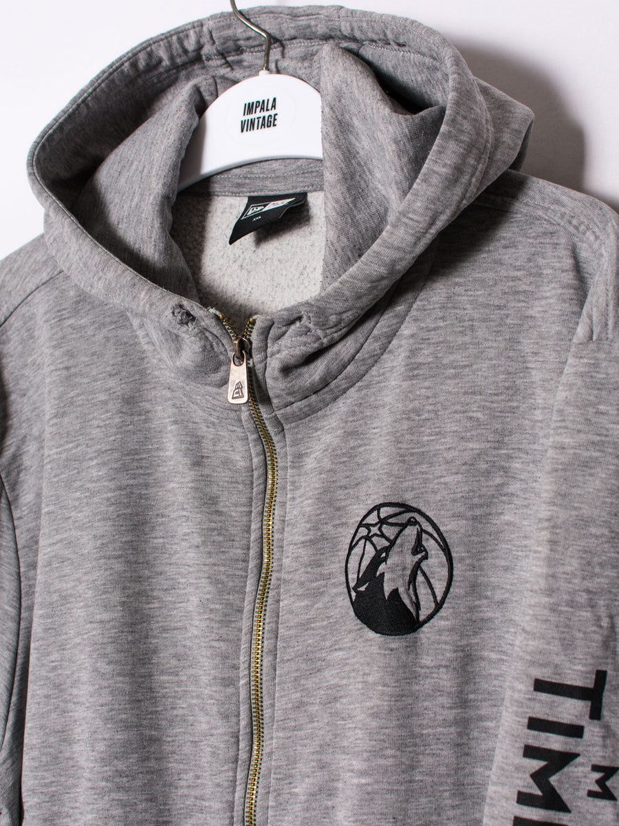 Minnesota Timberwolves New Era Official NBA Zipper Hoodie